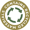 Contains Recycled Material certification